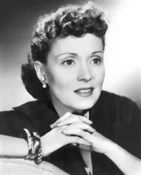 June 3, 2020, USA: American Actress Martha Scott, Head and Shoulders Publicity Portrait, 1940 s USA - ZUMAg145 20200603_
