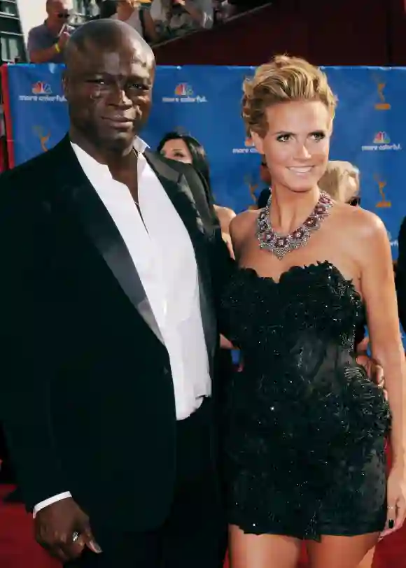 Seal and Heidi Klum arrive at the 62nd Annual Primetime Emmy Awards.