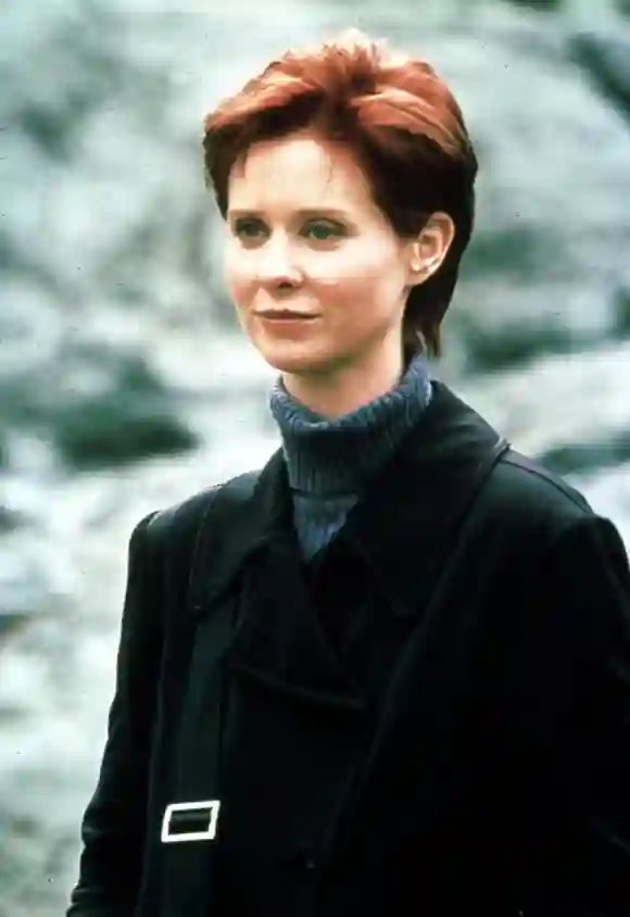 Cynthia Nixon dans le rôle de "Miranda Hobbes" dans "Sex and the City".