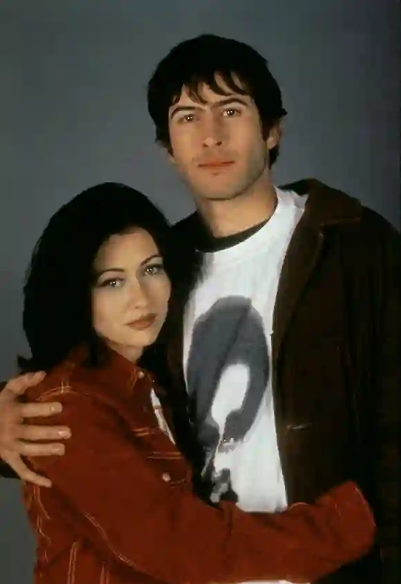 Shannen Doherty and Jason Lee in 'Mallrats'