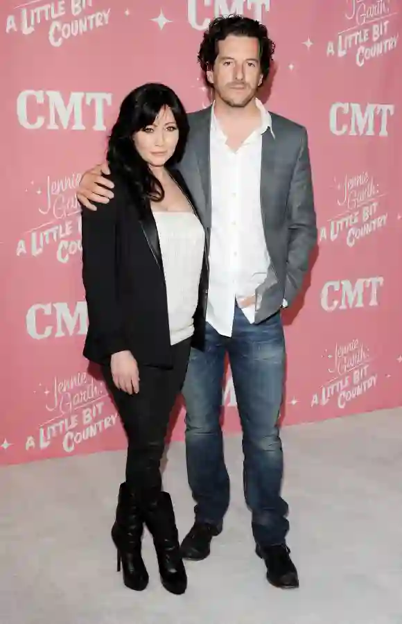 Shannen Doherty and husband Kurt Iswarienko