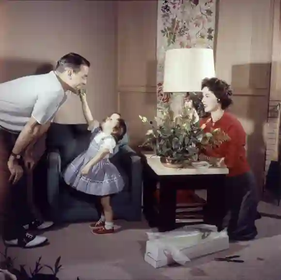 American businessman Charles Alden Black (1919 - 2005) with his wife, actress Shirley Temple (1928 -