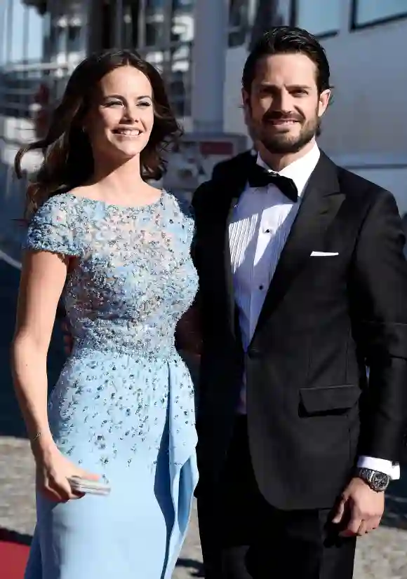 Sofia Hellqvist and Prince Carl Philip just before the wedding
