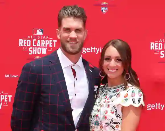 These Stars Are Married To Professional Baseball Players wives partners girlfriends famous actresses models hottest pictures photos 2021 Kayla Varner husband Bryce Harper