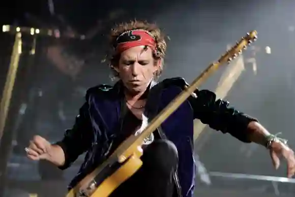 Ces stars ont assuré les parties de leur corps : Keith Richards