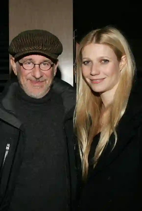 Steven Spielberg and Gwyneth Paltrow attend the "The Good Night" party at the Eccles Theater during the 2007 Sundance Film Festival on January 25, 2007 in Park City, Utah