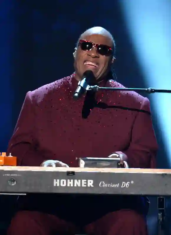 Stevie Wonder lors des GRAMMY Awards 2014