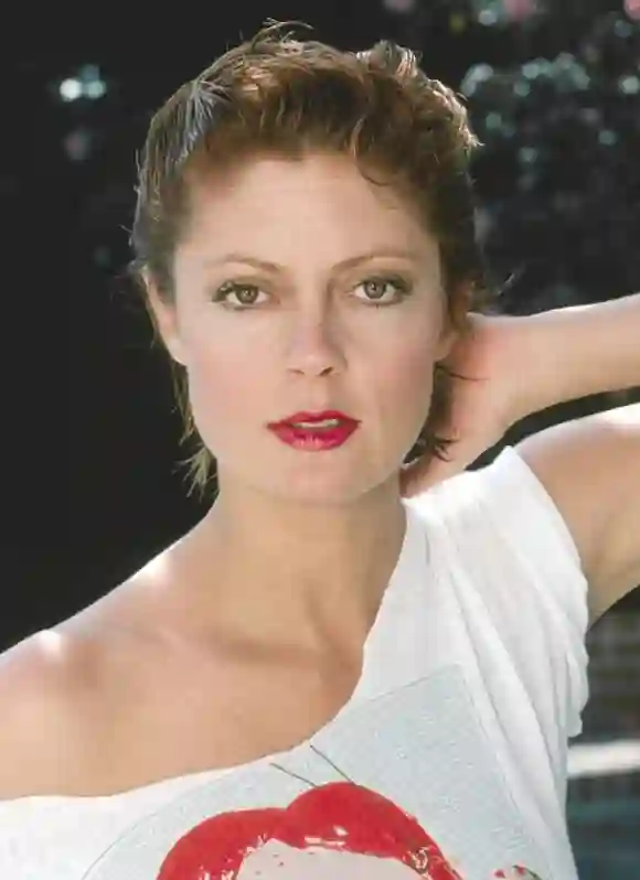 LOS ANGELES - 1982 :  L'actrice Susan Sarandon pose pour un portrait en 1982 à Los Angeles, Californie.  (Photo par Harry Langdon/Getty Images)