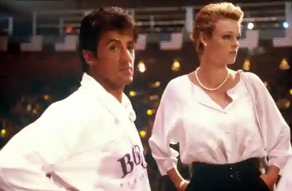 Sylvester Stallone and Brigitte Nielsen met on the Rocky IV film set in 1985.