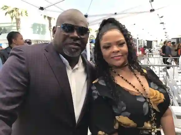 Tamela Mann and her husband David Mann