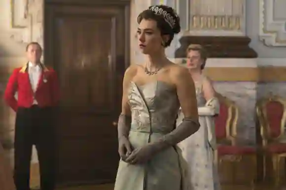 Vanessa Kirby dans le rôle de la princesse Margaret (The Crown)