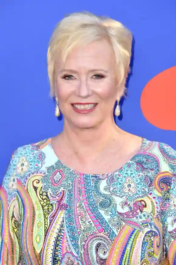 Eve Plumb in 2019 at the premiere of HGTV's 'A Very Brady Renovation'