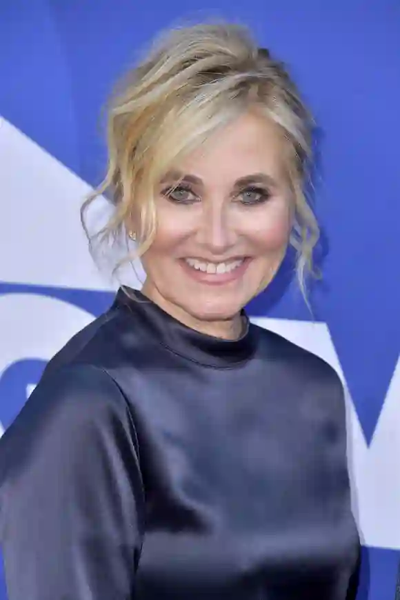 Maureen McCormick in 2019 at the premiere of HGTV's 'A Very Brady Renovation'