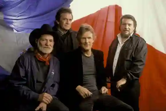 The Highwaymen: Johnny Cash, Willie Nelson, Waylon Jennings and Kris Kristoferson