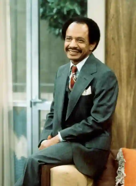 The Jeffersons cast: Sherman Hemsley as "George Jefferson"