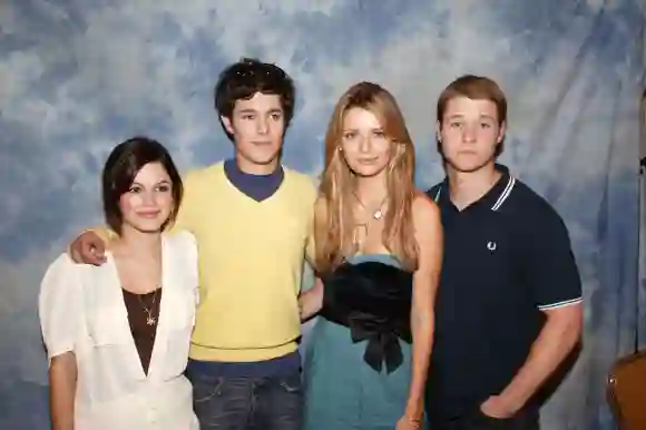 Les acteurs de O.C. Rachel Bilson, Adam Brody, Mischa Barton et Benjamin McKenzie