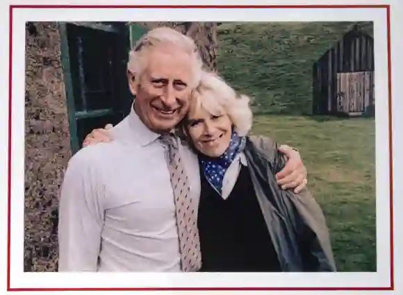 Le Prince de Galles : Through the Years with Prince Charles 2015 avec la duchesse Camilla carte de Noël