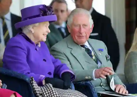 See The Queen's Throwback Tribute For Prince Charles's 72nd Birthday pictures photos portrait 2020