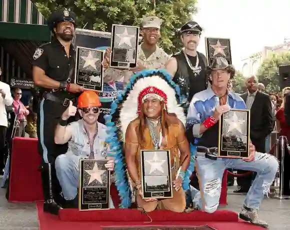 The Village People Honored at the Hollywood Walk of Fame