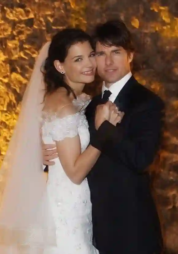 Tom Cruise et Katie Holmes - Jour de mariage