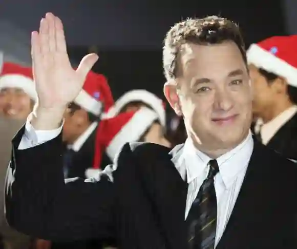 Tom Hanks fait la promotion de "The Polar Express" à Tokyo