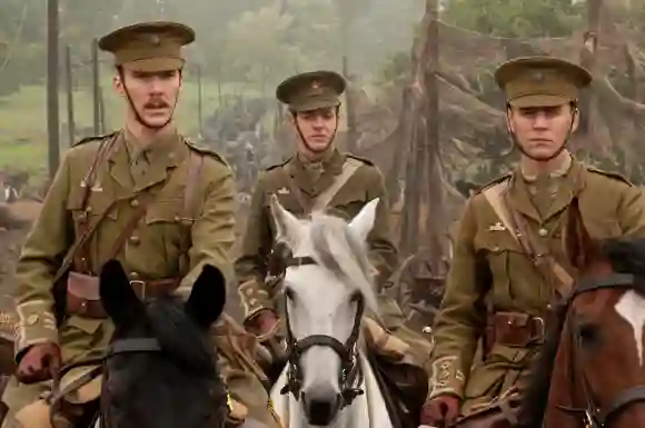 Benedict Cumberbatch, Patrick Kennedy, and Tom Hiddleston 'War Horse' 2011