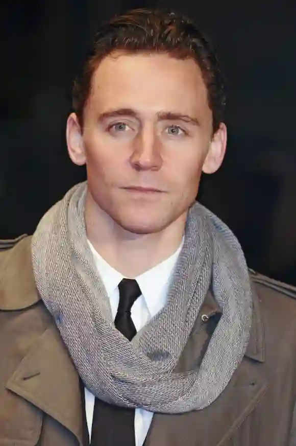 Tom Hiddleston at the premiere of 'Brighton Rock' in London's West End