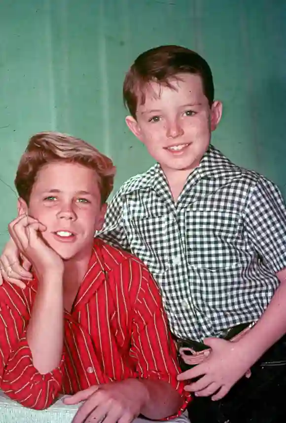 Portrait Of Jerry Mathers And Tony Dow