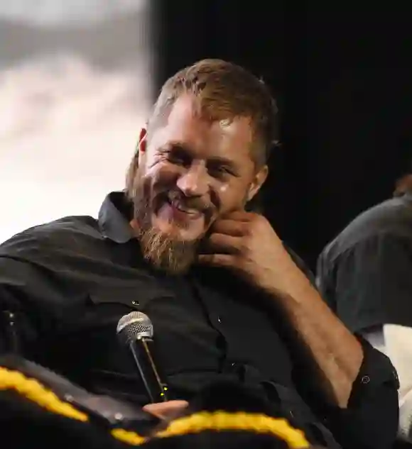 Actor Travis Fimmel attends the "Finding Steve McQueen" Los Angeles special screening and Q&A at ArcLight Hollywood on March 11, 2019 in Hollywood, California.