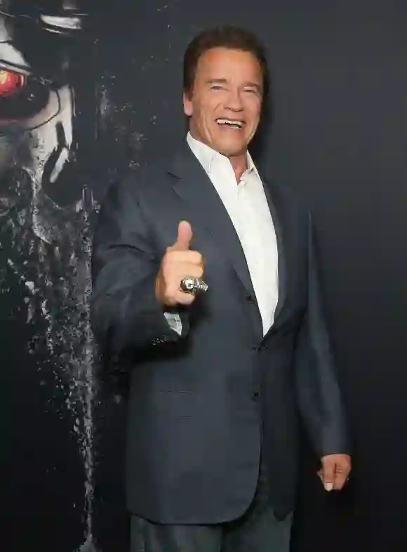 Las estrellas invitadas de Two and a Half Men Arnold Schwarzenegger en el episodio final de la temporada 12.