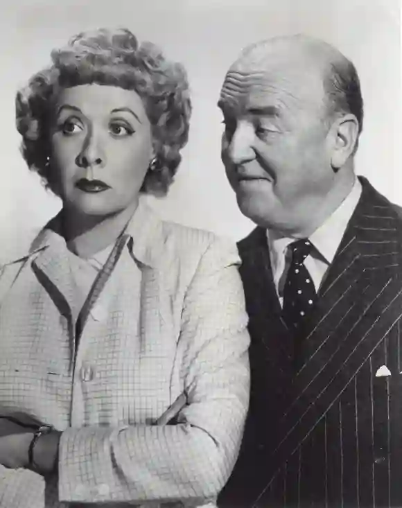 Vivian Vance and William Frawley in 'I Love Lucy'