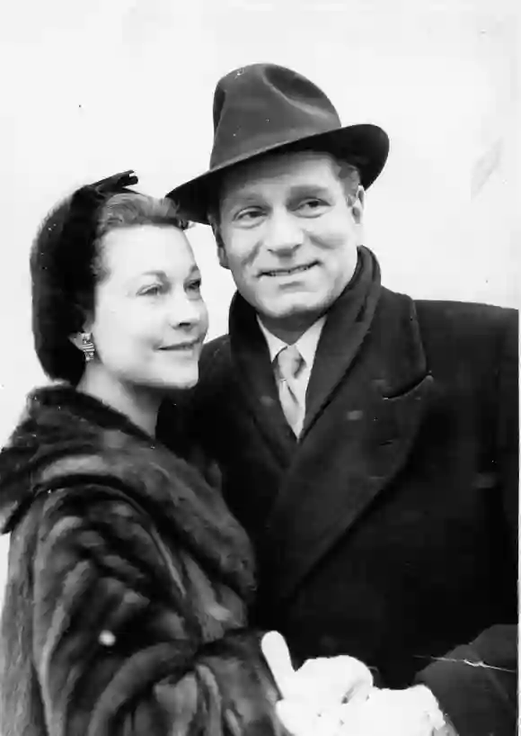 Vivien Leigh et Laurence Olivier