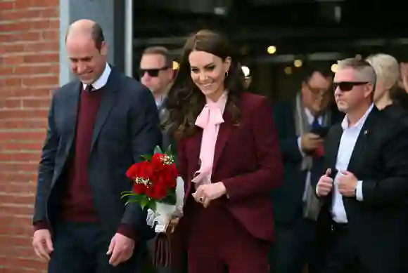 Finally, there is the couple that we could subjectively say has the best fashion sense and combination between them. The Prince and Princess of Wales look for every chance they get to combine at least one tie, but William often makes an effort to wear an additional garment if the weather or occasion permits.