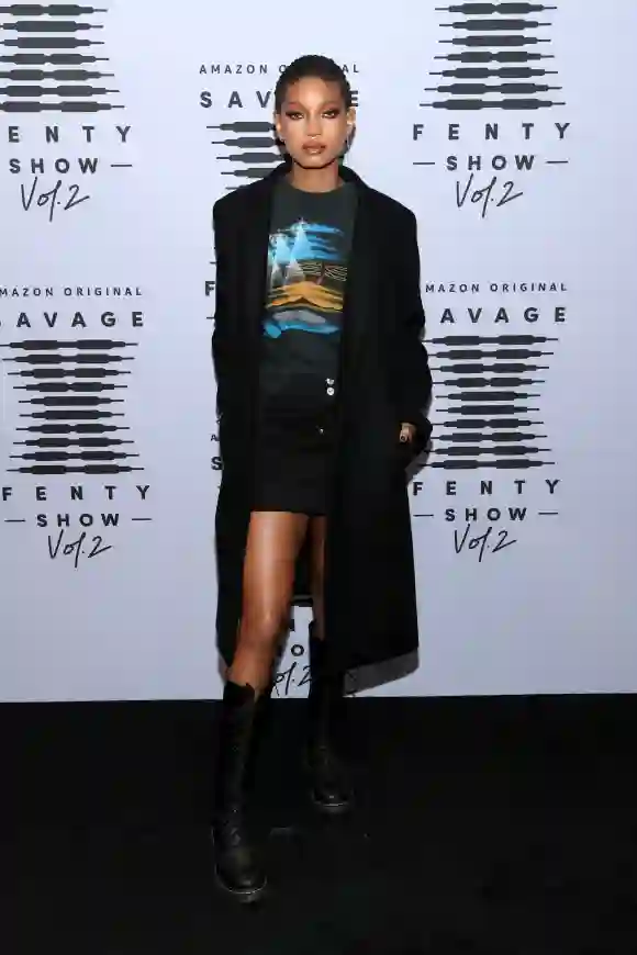 Willow Smith attends Rihanna's Savage X Fenty Show Vol. 2 presented by Amazon Prime Video.