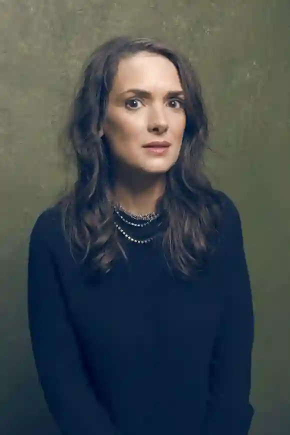 Winona Ryder from "Experimenter" poses for a portrait at the Village at the Lift Presented by McDonald's McCafe during the 2015 Sundance Film Festival.