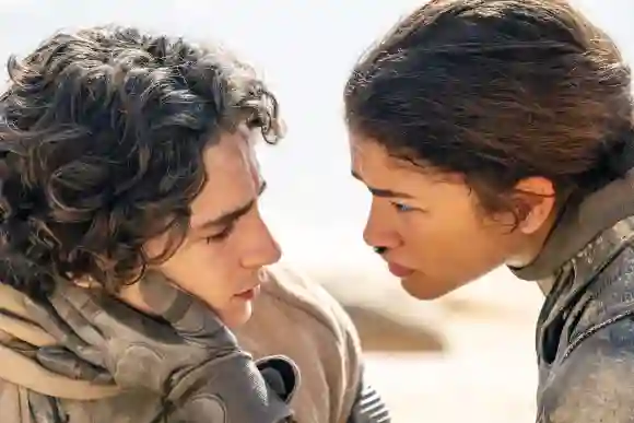 RECORD DATE NOT STATED DUNE: PART TWO, (aka DUNE: PART 2, aka DUNE 2), from left: Timothee Chalamet, Zendaya, 2023. ph: