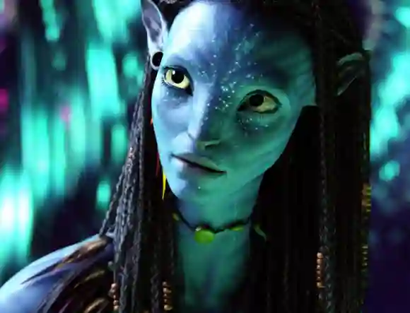 Zoe Saldaña en una escena de 'Avatar'