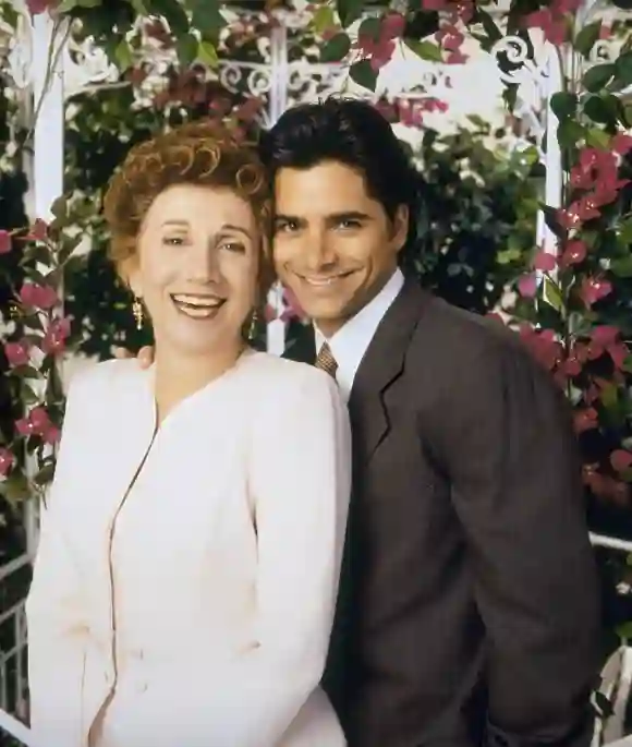 John Stamos and Olympia Dukakis in 'A Match Made in Heaven'.