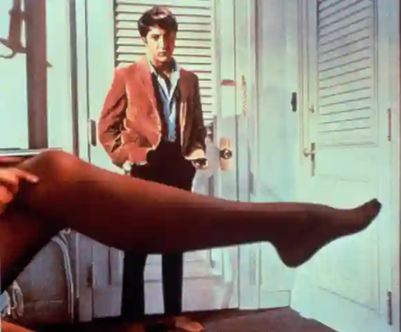 Dustin Hoffman dans "The Graduate" (Le Diplôme)