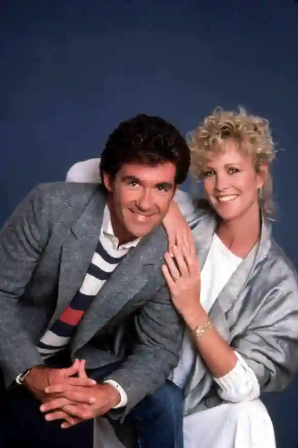 Alan Thicke and Joana Kern Growing Pains