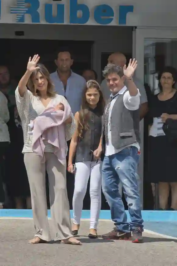 Alejandro Sanz, Raquel Perrera, Manuela Sánchez y Alma Sánchez
