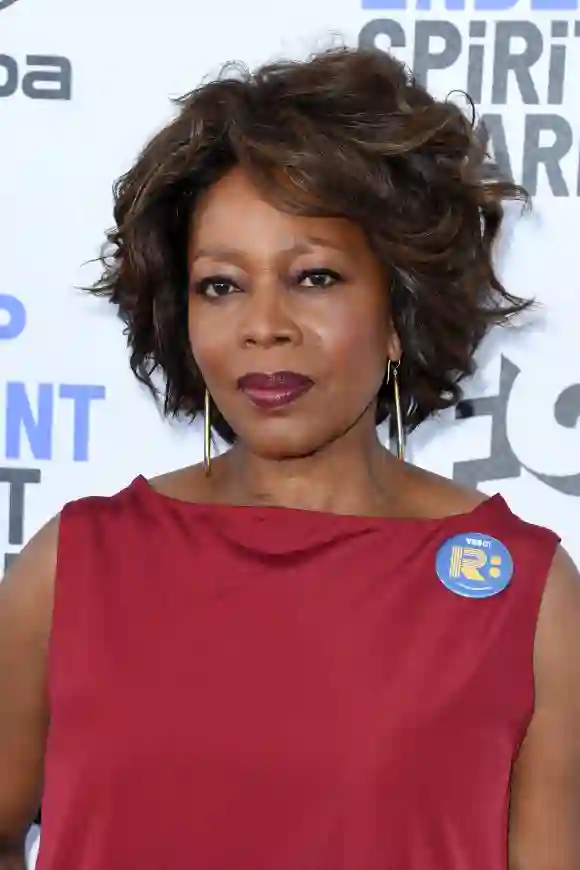 Alfre Woodard attends the 2020 Film Independent Spirit Awards, February 8, 2020.