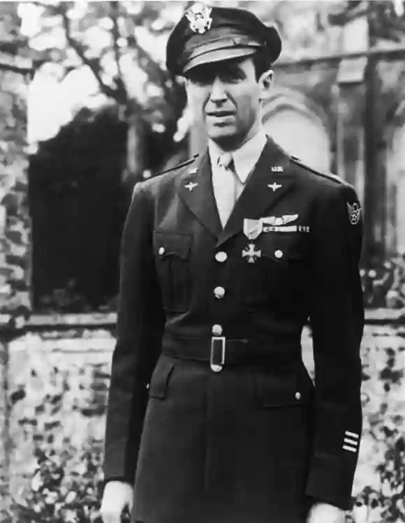 Jimmy Stewart in uniform, WWII