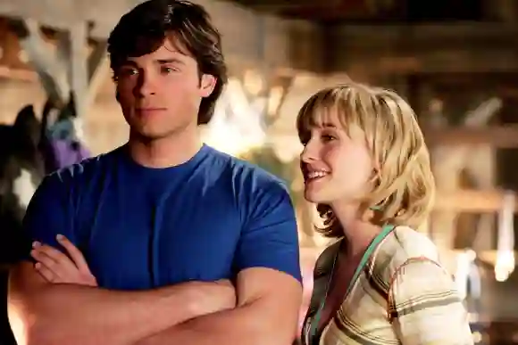 Tom Welling and Allison Mack in 'Smallville' Season 6.