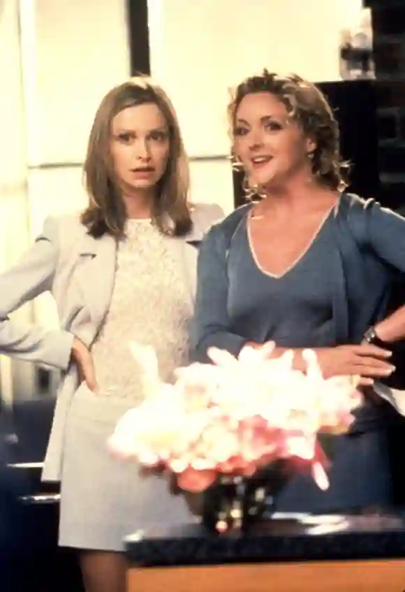 Calista Flockhart et Jane Krakowski dans Ally McBeal