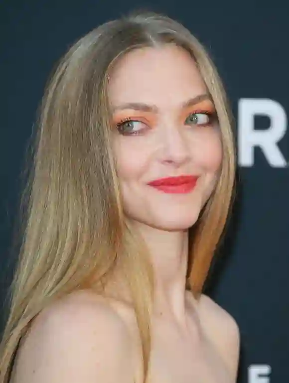 Amanda Seyfried attends the premiere of 20th Century Fox's "The Art Of Racing In The Rain" August 1, 2019 in Los Angeles.