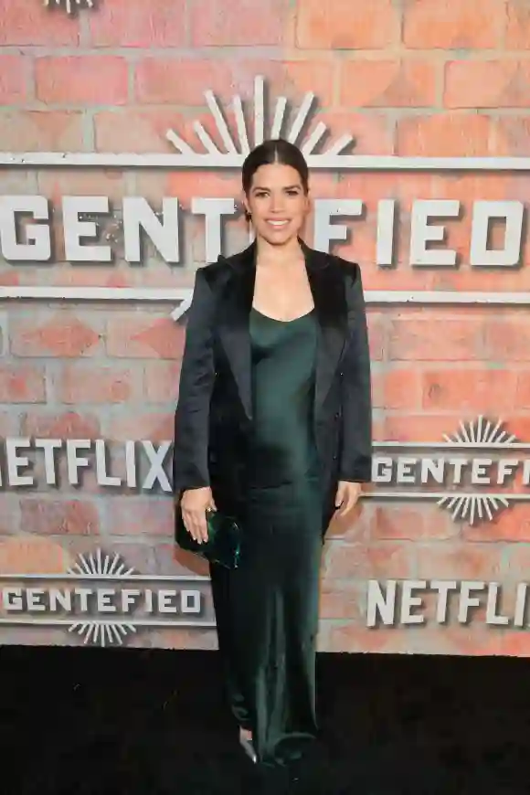 America Ferrera attends the premiere of Netflix's "Gentefied" on February 20, 2020 in Los Angeles, California.