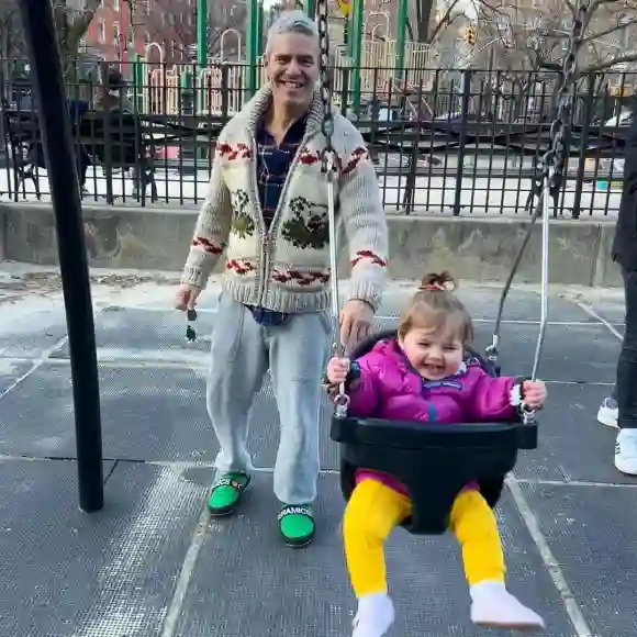Andy Cohen and daughter Lucy