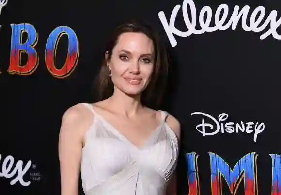 Angelina Jolie attends the premiere of 'Dumbo' on March 11, 2019.
