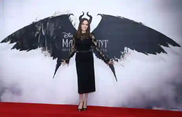 Angelina Jolie at the 'Maleficent: Mistress of Evil' photocall, October 10, 2019.